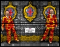 Gilbert & George, Union Wall Dance from the series JACK FREAK PICTURES, 2008, 151 x 190 cm / 59,45 x 74,8 in (consisting of 6 panels), GILB0017 