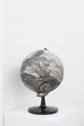 Qiu Zhijie, Tellurian of Emotion, 2014,  Ink on paper mounted on globe,  48 x 35 x 38 cm |18.9 x 13.78 x 14.96 in, ZHIJ0031 