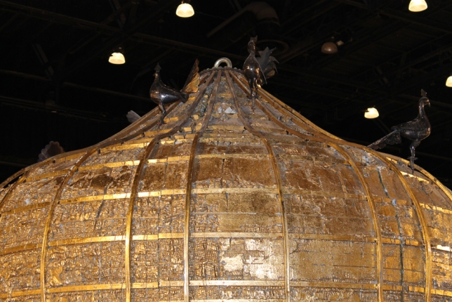 Khosrow Hassanzadeh, Dome, 2010, Ceramic and mixed media, 500 x 300 cm | 196.85 x 118.11 in, detail view 