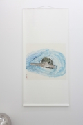 Qiu Zhijie, Thitu Island or Zhongye Island, 2014, Ink on paper, 90 x 90 cm | 35.4 x 35.4 in  , ZHIJ0018 
