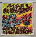 Eko Nugroho, Mari Berdemokrasi & Saling Menghancurkan, 2013, Embroidery, 160 × 158 cm, NUGR0190 