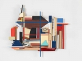 Karsten Konrad, Favela FlipFlop, 2007, formica, found colours, wood, 116 x 80 x 7 cm /45,67 x 31,5 x 2,76 in, KONR0038 