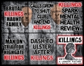 Gilbert & George, KILLINGS, From: London Pictures, 2011, 6 panels, 151 x 190 cm | 59.45 x 74.8 in, # GILB0131 