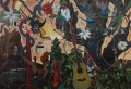 Rodel Tapaya, Fragrance and Harmony, 2014, Acrylic on canvas, 229 x 335,28 cm | 90.16 x 132 in, # TAPA0052 