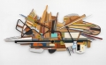 Karsten Konrad, Big in Japan, 2008, Formica, medium dense fibreboard, found colors , 220 x 420 x 13 cm | 86.61 x 165.35 x 5.12 in, # KONR0056 