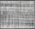Heinz Mack, Vibration in Schwarz (Replik eines Bildes von 1959) (Vibration in Black - Replica of an artwork from 1959), 2013, acrylic on canvas, 130 × 160 cm, MACK0099 