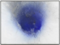 Otto Piene, o.T., ca. 2002, Oil, traces of fire and soot on canvas , 120 × 160 cm , PIEN0024 