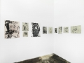 Mike Parr, Blind Self Portraits - Exhibition View at ARNDT Berlin, Sep - Nov 2013 