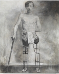Kaloy Sanchez, The Castle, 2015, Acrylic and graphite on paper, 152,4 × 121,9 cm, SANC0009 