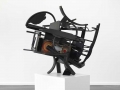 Karsten Konrad, Nuit Noir Andalu, 2010, chipboard, wood, plastic, metall, canvas, ceramic, 130 x 151 x 110 cm | 51.18 x 59.45 x 43.31 in, # KONR0089 