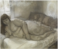 Kaloy Sanchez, The Elopement, 2015, Acrylic and graphite on paper, 152,4 × 182,88 cm,  SANC0010 