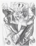 Dennis Scholl, Benediktion, 2010, Pencil on Paper, 65 x 50 cm, SCHO0057 