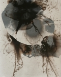 Arin Dwihartanto Sunaryo, Burst #2, 2013, Pigment resin, merapi volcanic ash mounted on wooden panel, 179 x 143 cm | 70.47 x 56.3 in 