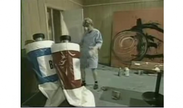 The Aggression of Beauty (1996); Still from "Painter" (1995) by Paul McCarthy 