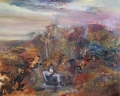 Buen Calubayan, Biowork - Mount Banahaw, 2015, oil on canvas, 121,92 × 152,4 cm, CALU0004 