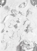 Dennis Scholl, Für die schlafenden Schönen, 2010, pencil on paper, 207 x 150 cm | 81.5 x 59.06 in, # SCHO0048-08 