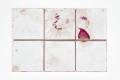 Jeewi Lee, 10K.11K.11M.10M (1.Woche), 2015, Tracks, ceramic tile, wood, 30,2 × 44,5 cm, LEEJ0012 