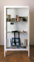 Sophie Calle, The Birthday Ceremony, 1986, 1980 – 93, showcase containing various personal objects, 170 x 78 x 40 cm/66,93 x 30,71 x 15,75 in, unique, CALL0184 