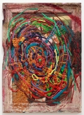 Jigger Cruz, Orbit , 2013, Oil on wood and canvas, 110 x 80 cm | 43.31 x 31.5 in, # CRUZ0006 