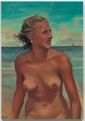 Anton Henning, Pin-up No. 146 (AH 2009-115), 2009, oil on canvas, 99 x 70 cm | 38.98 x 27.56 in, HENN0335 