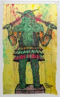 Eko Nugroho, Believe, 2015, Embroidery,  258 × 154 cm, NUGR0221 